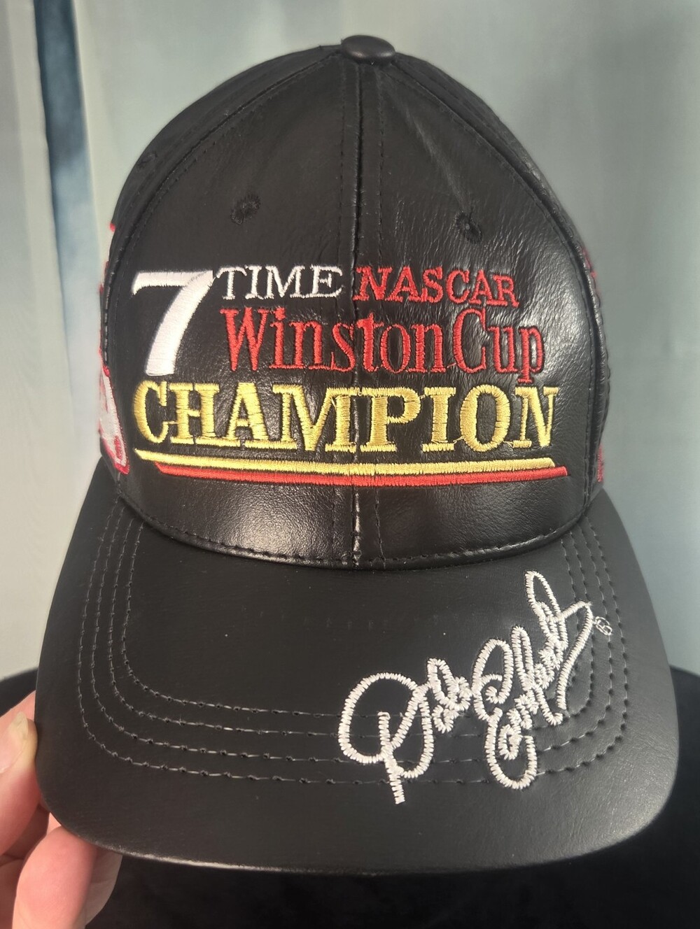 #3 Dale Earnhardt Black "7 Time Nascar Winston Cup Champion" Hat